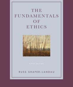 Cover for The Fundamentals of Ethics book