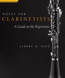 Cover for Notes for Clarinetists book
