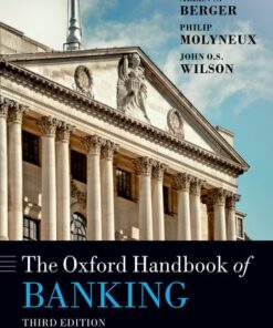 Cover for The Oxford Handbook of Banking book