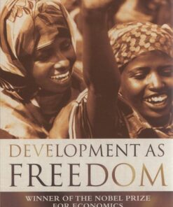 Cover for Development as Freedom book