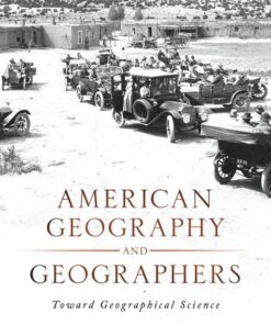 Cover for American Geography and Geographers book