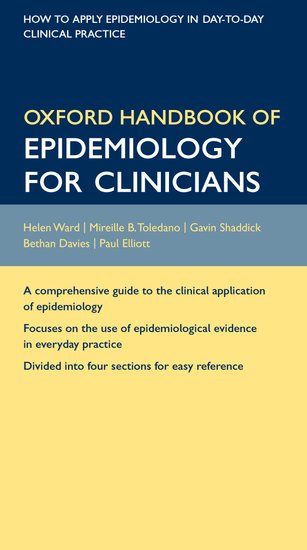 Cover for Oxford Handbook of Epidemiology for Clinicians book