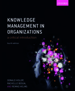 Cover for Knowledge Management in Organizations book