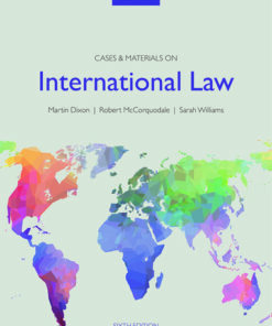 Cover for Cases & Materials on International Law book