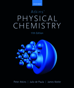 Cover for Atkins' Physical Chemistry book