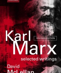 Cover for Karl Marx: Selected Writings book
