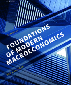 Cover for Foundations of Modern Macroeconomics book