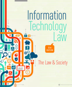 Cover for Information Technology Law book