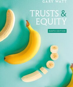 Cover for Trusts & Equity book