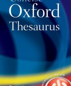 Cover for Concise Oxford Thesaurus book