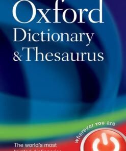 Cover for Oxford Dictionary and Thesaurus book