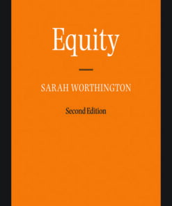 Cover for Equity book