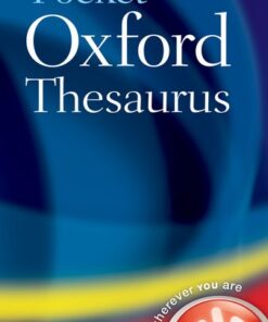 Cover for Pocket Oxford Thesaurus book