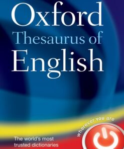 Cover for Oxford Thesaurus of English book