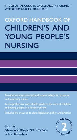 Cover for Oxford Handbook of Children's and Young People's Nursing book