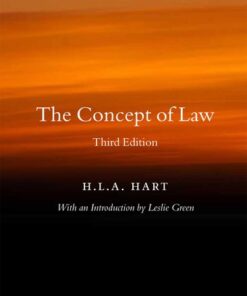 Cover for The Concept of Law book