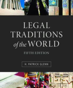 Cover for Legal Traditions of the World book