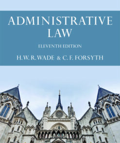 Cover for Administrative Law book