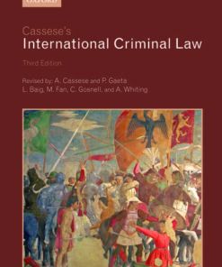Cover for Cassese's International Criminal Law book