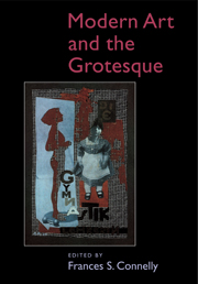 Cover for Modern Art and the Grotesque book