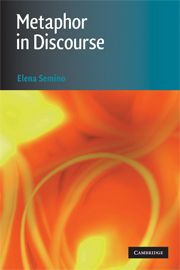 Cover for Metaphor in Discourse book