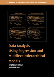 Cover for Data Analysis Using Regression and Multilevel/Hierarchical Models book