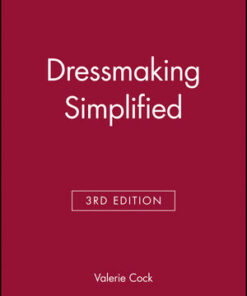 Cover for Dressmaking Simplified, 3rd Edition book