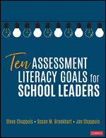 Cover for Ten Assessment Literacy Goals for School Leaders book