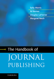 Cover for The Handbook of Journal Publishing book
