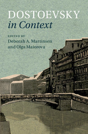 Cover for Dostoevsky in Context book