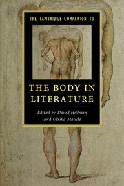 Cover for The Cambridge Companion to the Body in Literature book