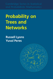 Cover for Probability on Trees and Networks book
