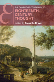 Cover for The Cambridge Companion to Eighteenth-Century Thought book