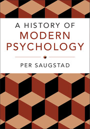 Cover for A History of Modern Psychology book