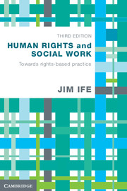 Cover for Human Rights and Social Work book