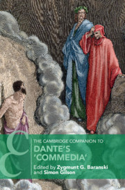 Cover for The Cambridge Companion to Dante's ‘Commedia' book
