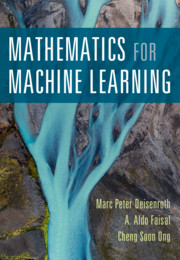 Cover for Mathematics for Machine Learning book