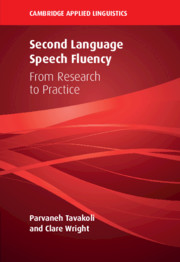 Cover for Second Language Speech Fluency book