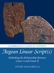 Cover for Aegean Linear Script(s) book