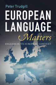 Cover for European Language Matters book