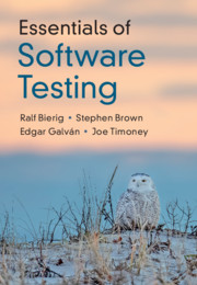 Cover for Essentials of Software Testing book