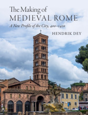 Cover for The Making of Medieval Rome book