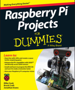 Cover for Raspberry Pi Projects For Dummies book