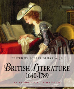 Cover for British Literature 1640-1789: An Anthology, 4th Edition book
