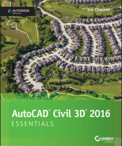 Cover for AutoCAD Civil 3D 2016 Essentials: Autodesk Official Press book
