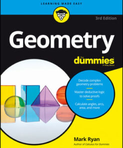 Cover for Geometry For Dummies, 3rd Edition book