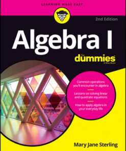 Cover for Algebra I For Dummies, 2nd Edition book