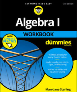 Cover for Algebra I Workbook For Dummies, 3rd Edition book