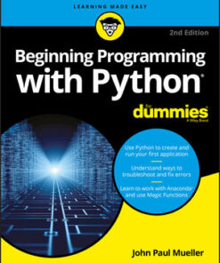 Cover for Beginning Programming with Python For Dummies, 2nd Edition book