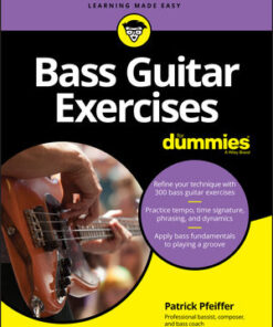 Cover for Bass Guitar Exercises For Dummies book
